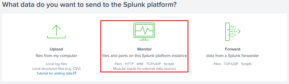 Splunk Monitor
