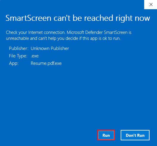 Malicious File Execution