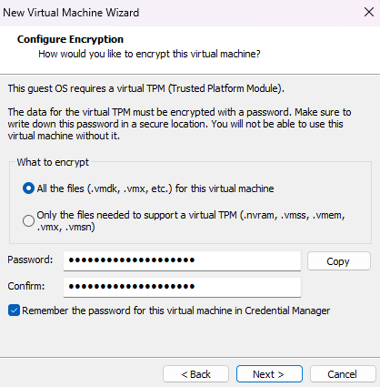 Encryption Type