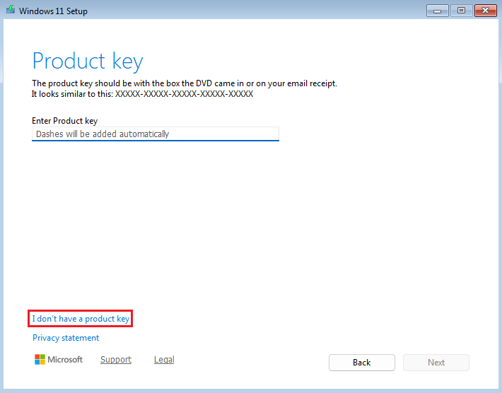 Product Key