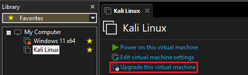 Kali Linux Upgrade