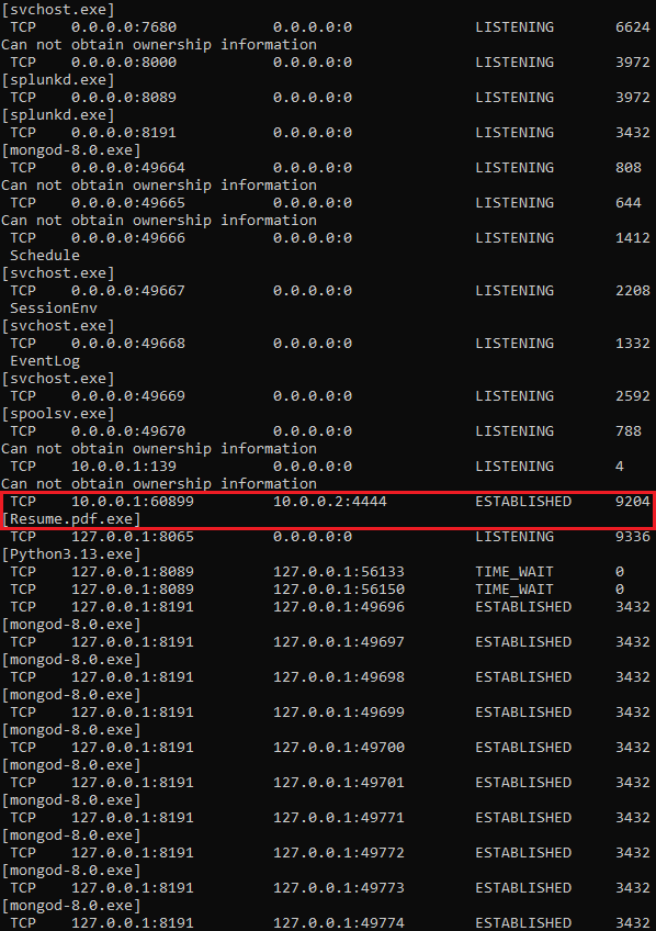 CMD Netstat
