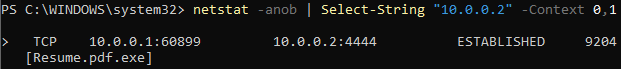 Powershell Netstat