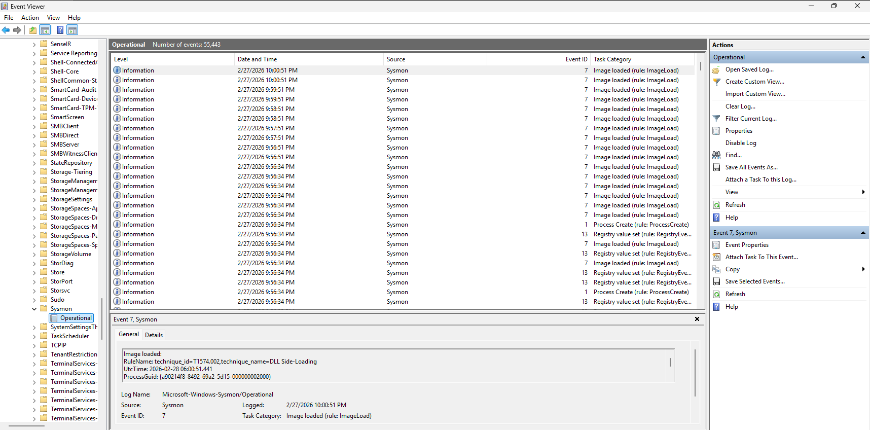 Event Viewer Logs