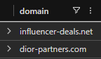 Suspicious Domains