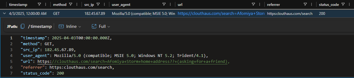Web Search For Friend