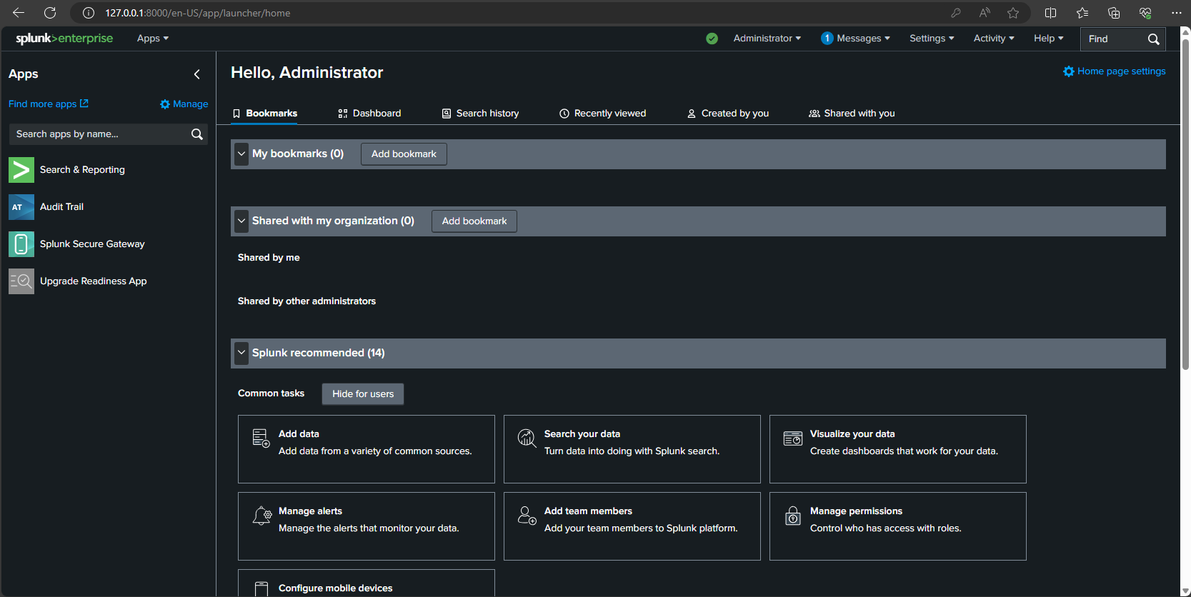 Splunk Run